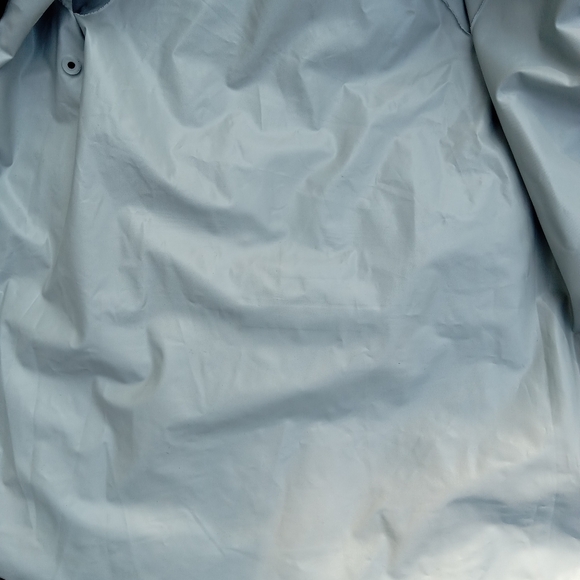 Vintage 1984 Transformers Black Hooded Raincoat Children's Size 7 Soundwave OBO - Picture 5 of 16